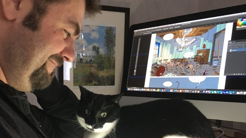 Découvrez la création d'une BD jeunesse