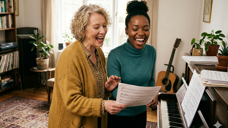Découverte du plaisir de chanter 
